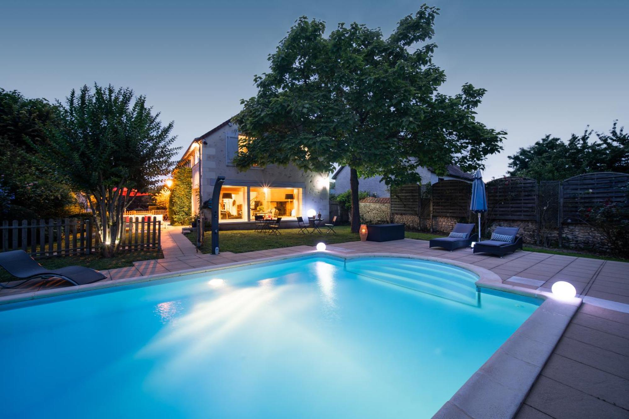 Le Clos De La Rousseliere Francueil Zimmer foto
